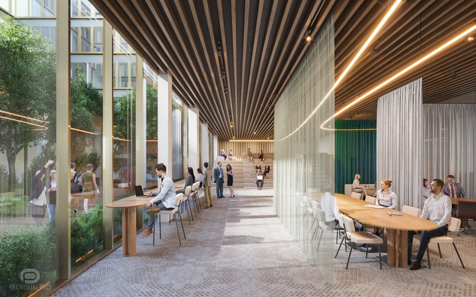 multifunctional building in Luxembourg
