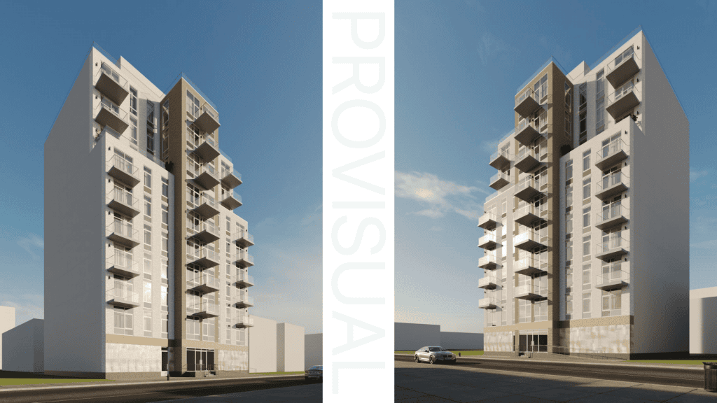 Architectural 3D modeling and drawings for 165 Beach 115th Street development