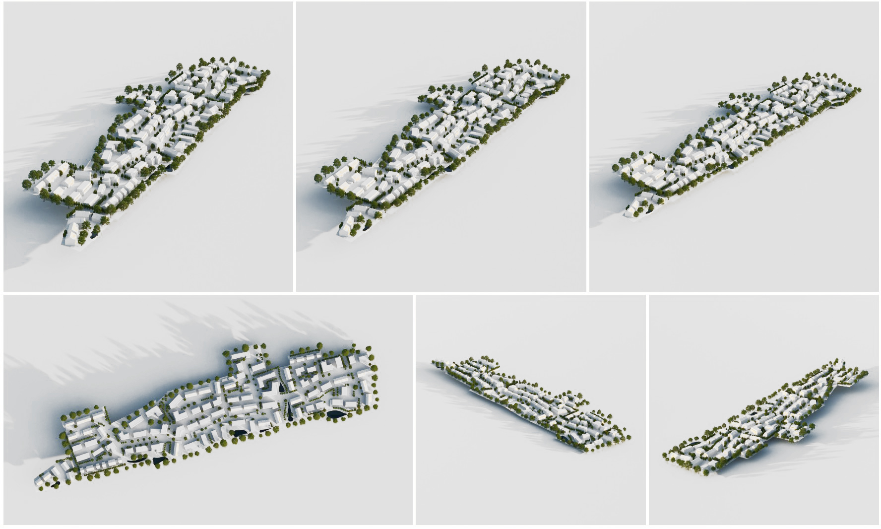 3D Masterplan Visualization: 6 Stunning Urban CGI Views