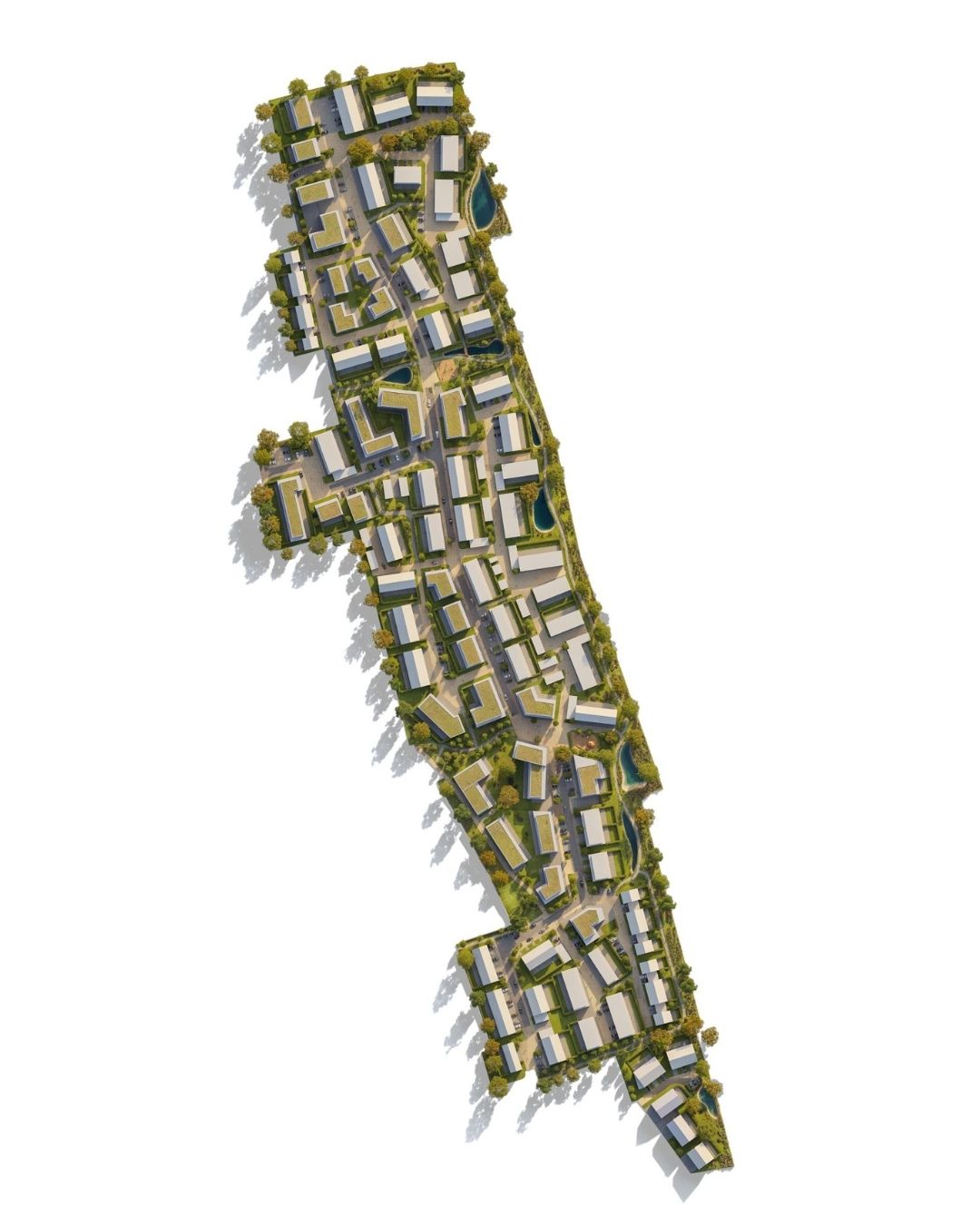 3D Masterplan Visualization: 6 Stunning Urban CGI Views